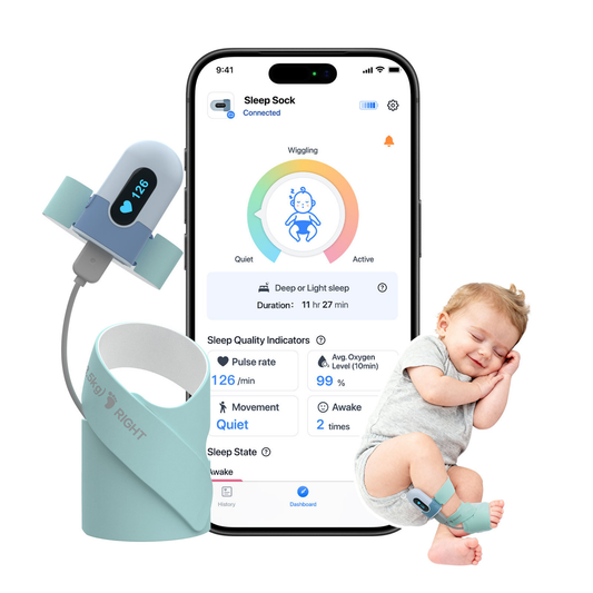 Monitor de Sono Para Bebê Sense-u Mimalo